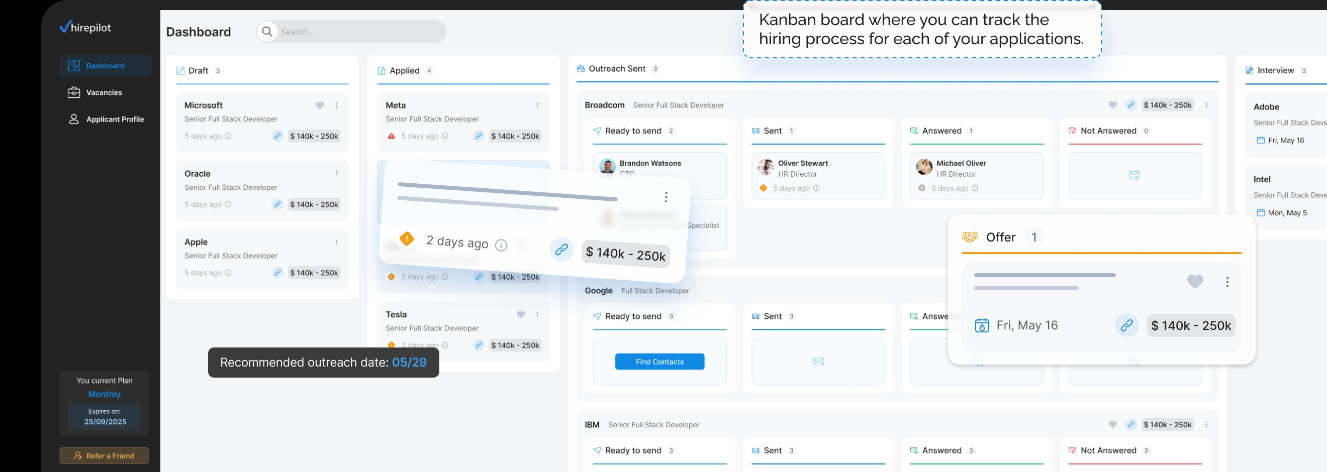 Browser extension that automatically fills out the data during each your application