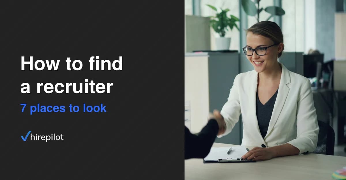 How to find a recruiter: 7 places to look