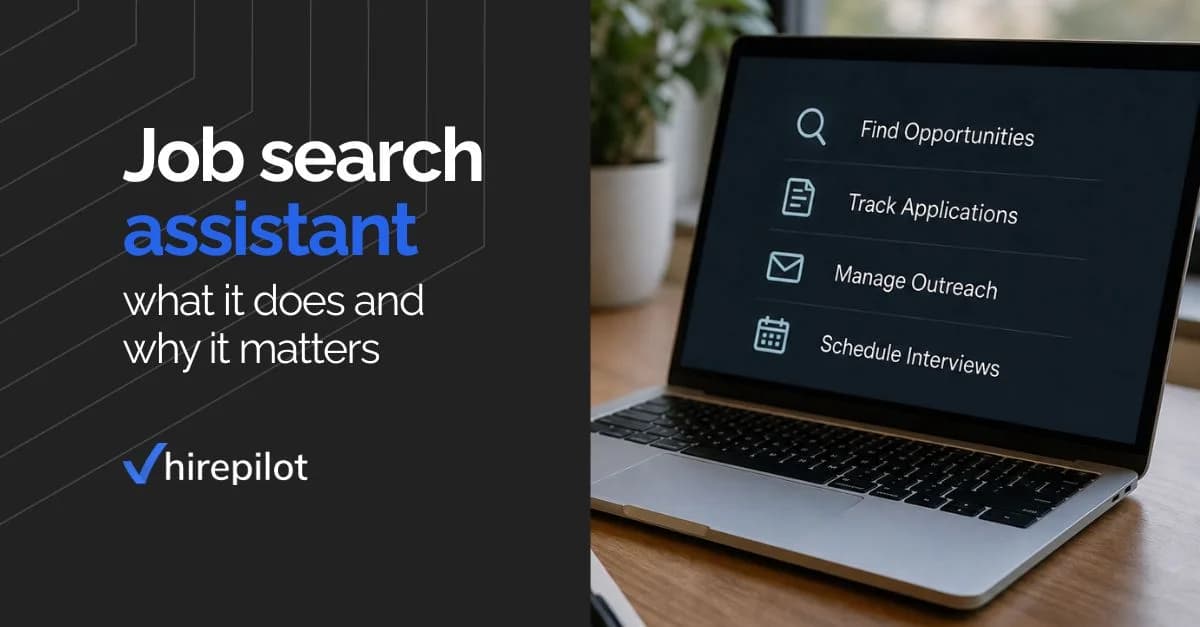 Job search assistant: what it does and why it matters