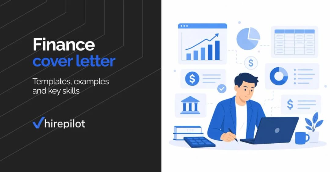 Finance cover letter: templates, examples and key skills