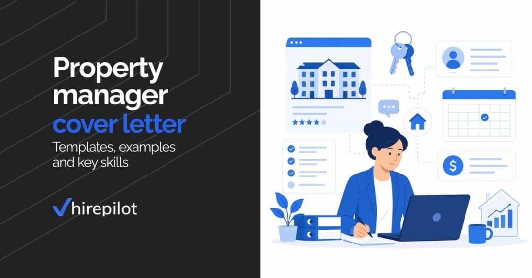 Property manager cover letter examples and template