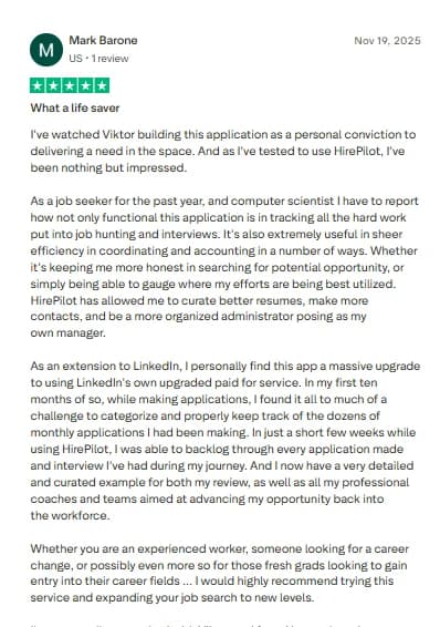 hirepilot feedback 1