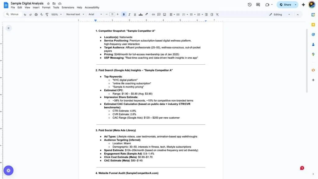 Best ways to find a job - mini project example digital analysis document showing how to stand out to employers.